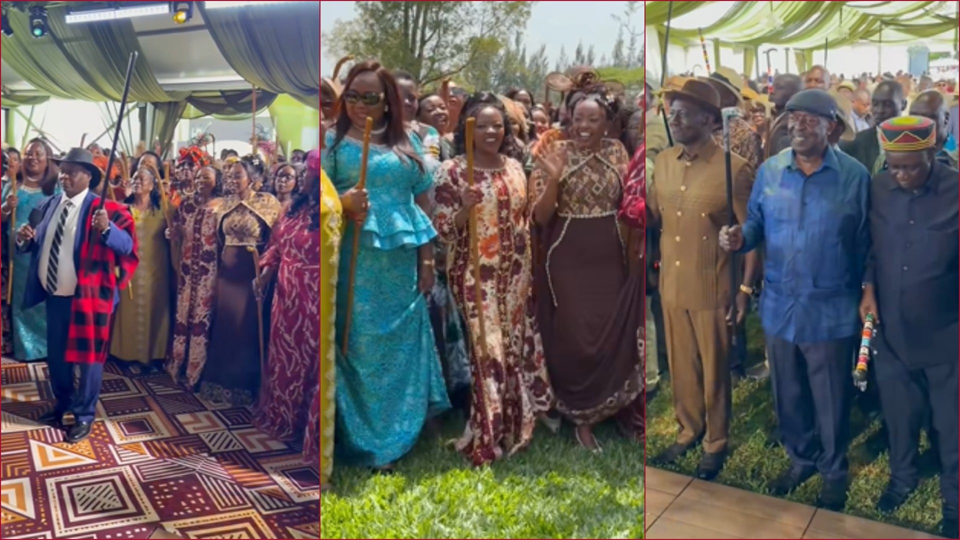 Charlene Ruto's engagement ceremony was held at her father's home in Kilgoris, Narok County.